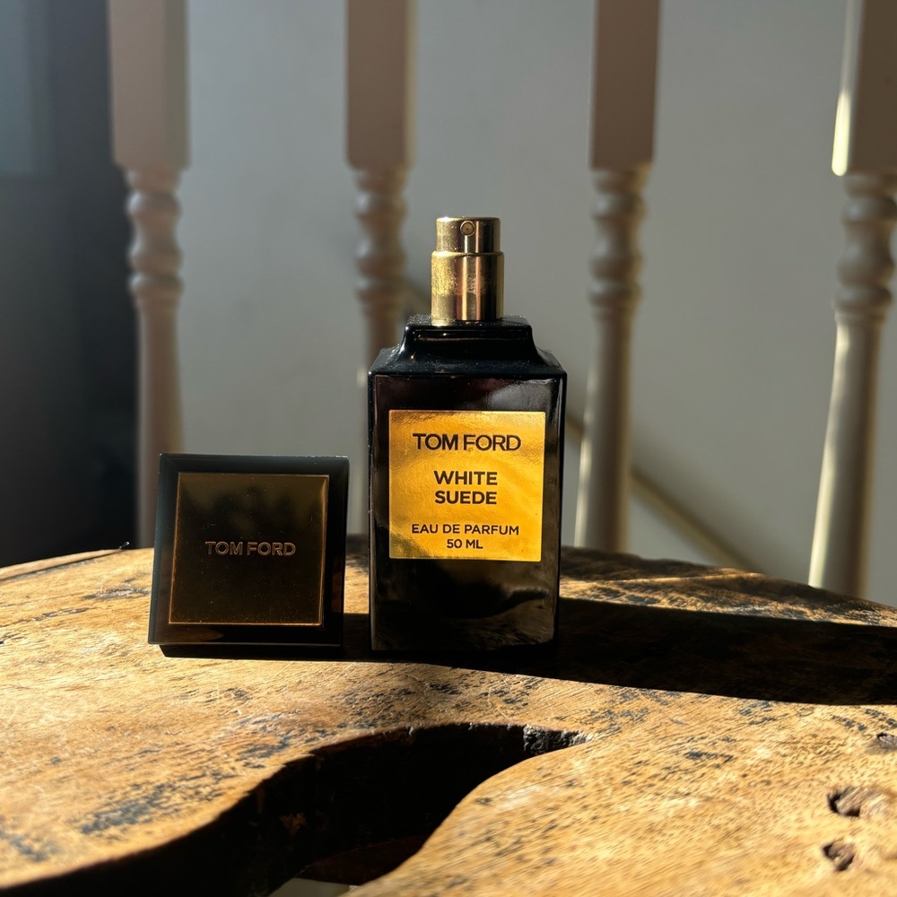 Tom ford white suede (empty)